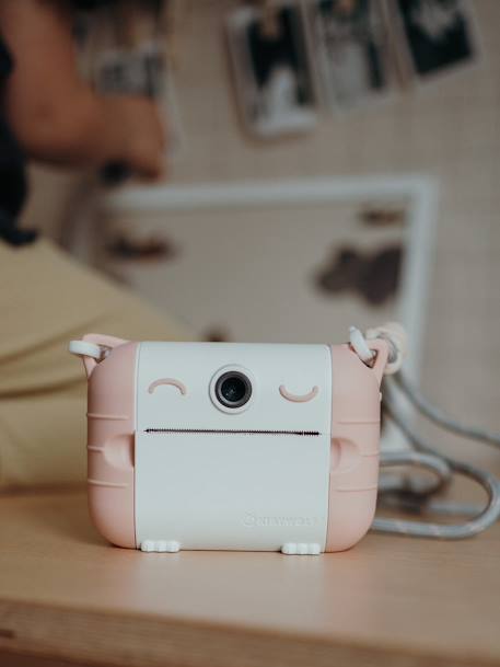 Máquina fotográfica instantânea Kidyprint - KIDYWOLF rosa 