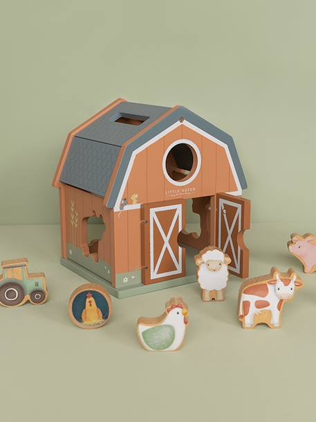 Caixa com formas, Little Farm - LITTLE DUTCH multicolor 