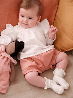 Partes de Baixo-Bebé 0-36 meses-Conjunto calçõesbloomer e meias, para recém-nascido