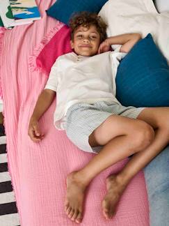 Menino 2-14 anos-Pijama personalizável, bimatéria, para menino