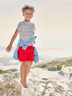 Menino 2-14 anos-Calções, bermudas-Bermudas chino, para menino