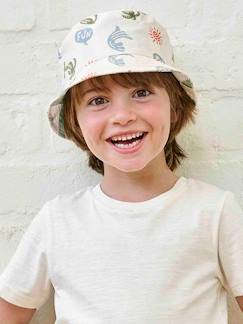 Menino 2-14 anos-Acessórios-Chapéu tipo bob reversível, para menino