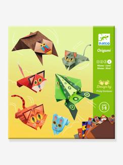 Toda a Seleção-Brinquedos-Atividades artísticas-Autocolantes, colagem e modelagem-Origami fácil - Os animais saltitantes, da DJECO