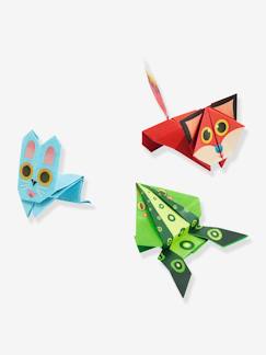 Brinquedos-Atividades artísticas-Origami fácil - Os animais saltitantes, da DJECO