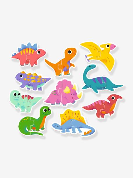 Puzzle Dinos duo - DJECO multicolor 