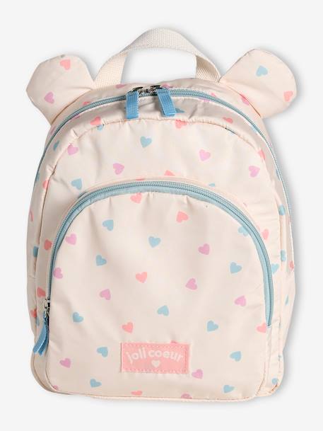 Mochila especial infantário 'Jolie Coeur', para menina cru 