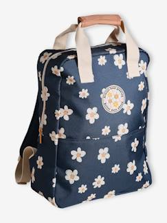 Mochila margaridas, para menina