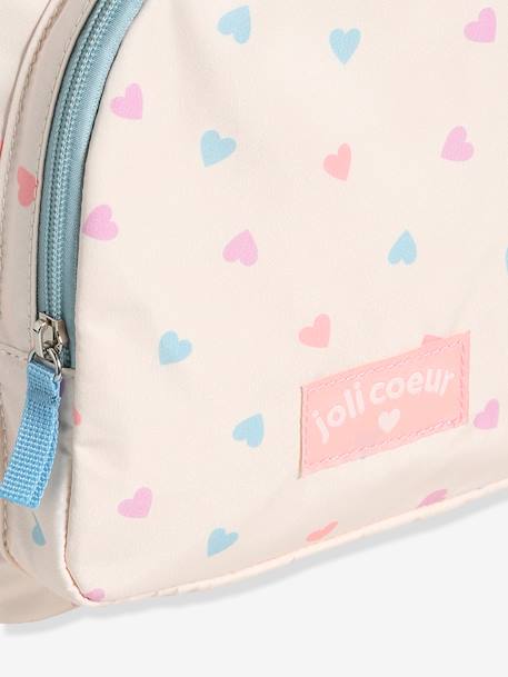 Mochila especial infantário 'Jolie Coeur', para menina cru 