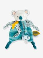 Yoca, o coala boneco-doudou porta-chupetas - DOUDOU ET COMPAGNIE azul 