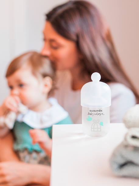 Conjunto água de colónia Baby cologne Sense + boneco-doudou coelho, da SUAVINEX branco 