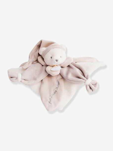 Boneco-doudou urso, 24 cm Collector - DOUDOU ET COMPAGNIE azul+rosa+toupeira 