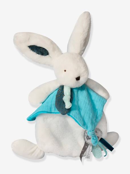 Boneco-doudou Happy, 25 cm - DOUDOU ET COMPAGNIE azul+pau-rosa 