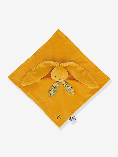 Boneco-doudou coelho, 30 cm - KALOO bege+branco+laranja 