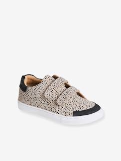 Calçado-Sapatilhas leopardo, para menina