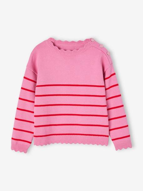 Camisola fantasia estilo marinheiro, para menina marinho+mostarda+riscas marinho+rosa-bombom+rosa-velho 