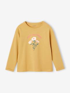 Menina 2-14 anos-T-shirts-Camisola girly, com detalhes fantasia, para menina