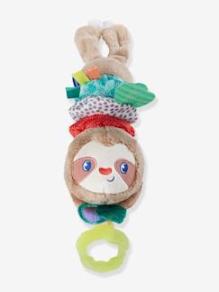Brinquedos-Primeira idade-Bonecos-doudou, peluches e brinquedos em tecido-Caixa de música Preguiça - INFANTINO