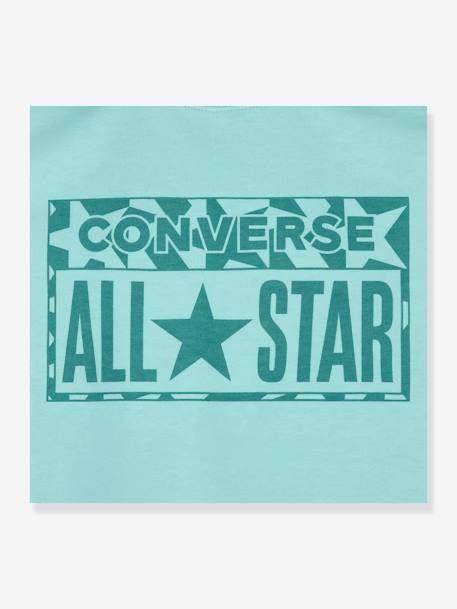 T-shirt para criança, da CONVERSE verde amêndoa 