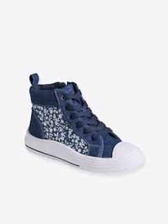 Denim-Calçado-Calçado menina (23-38)-Sapatilhas efeito ganga, para menina