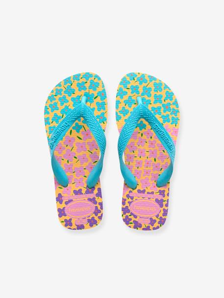 HAVAIANAS Flores, para criança azul-céu 