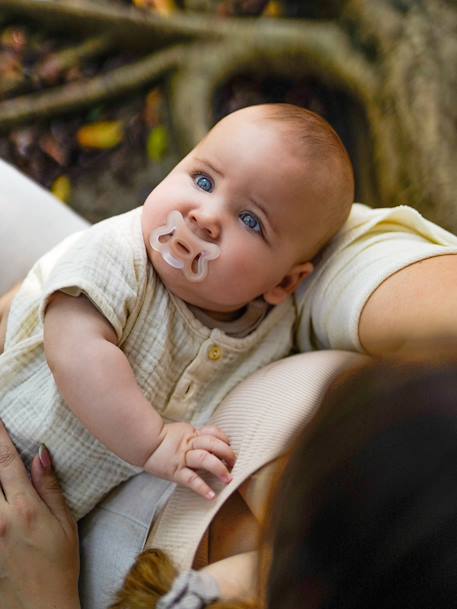 Chupeta Mini Zer0.Zer0 da SUAVINEX, 0/6 meses rosa-nude 