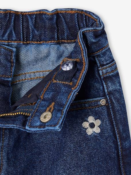 Jeans largos, para menina ganga brut 