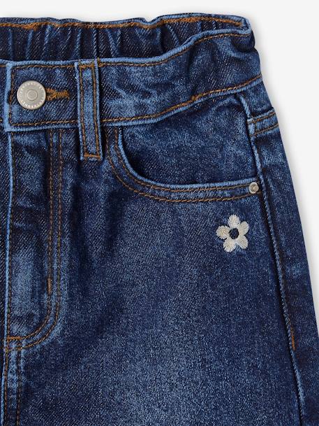 Jeans largos, para menina ganga brut 