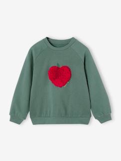 Menina 2-14 anos-Camisolas, casacos de malha, sweats-Sweat engraçada, para menina