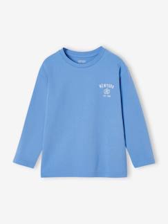 Menino 2-14 anos-T-shirts, polos-Camisola com inscrição New York no peito e atrás, para menino