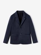 Blazer em espinhado, para menino marinho 