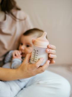 Puericultura-Alimentação Bebé-Biberões, acessórios-Biberão anticólicas Zer0.Zer0, 180 ml, especial amamentação mista, da SUAVINEX