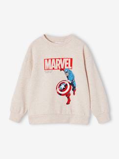 Menino 2-14 anos-Camisolas, casacos de malha, sweats-Sweatshirts-Sweat com capuz, Capitão América da Marvel®, para criança