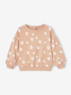 Bebé 0-36 meses-Sweat estampada, em moletão, para bebé