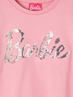 Camisola Barbie, motivos com lantejoulas reversíveis, para menina rosa-bombom 