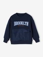 Sweat de desporto Brooklyn, para menino azul-noite 