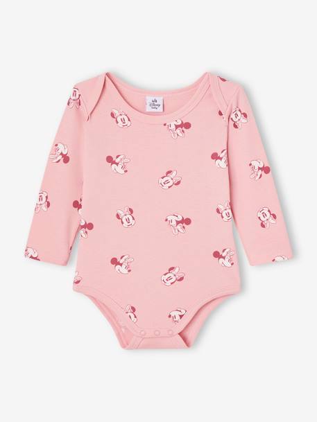 Lote de 2 bodies Disney® Minnie, para bebé rosa 