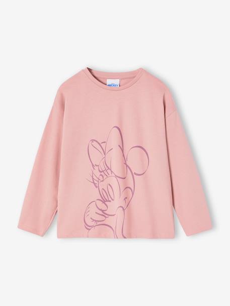 Camisola Minnie® da Disney, de mangas compridas malva 