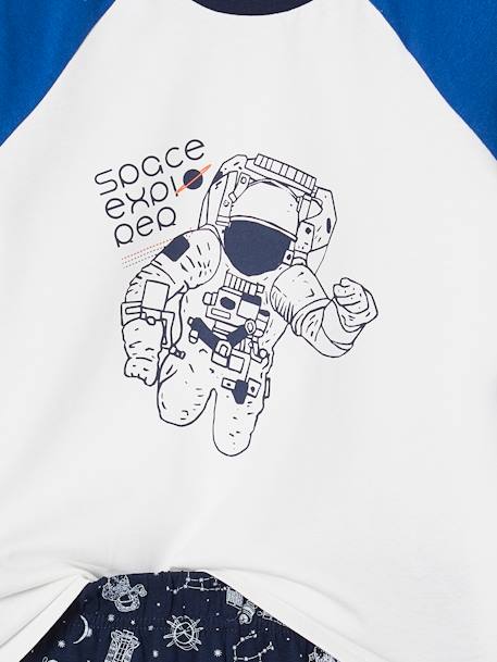 Lote de 2 pijamas 'space explorer', para menino azul-elétrico 