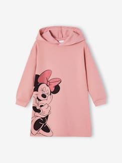 Vestidos-Vestido tipo sweat Minnie da Disney®, com capuz, para criança