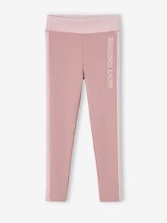 Menina 2-14 anos-Leggings -Leggings de desporto com barra dos lados, para menina