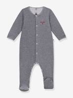 Pijama às riscas, da Petit Bateau riscas marinho 