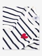 Camisa de dormir às riscas, da Petit Bateau riscas azuis 