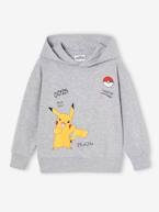 Sweat com capuz, Pokémon® cinza mesclado 