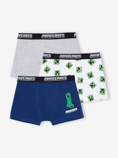 Lote de 3 boxers Minecraft®, para criança