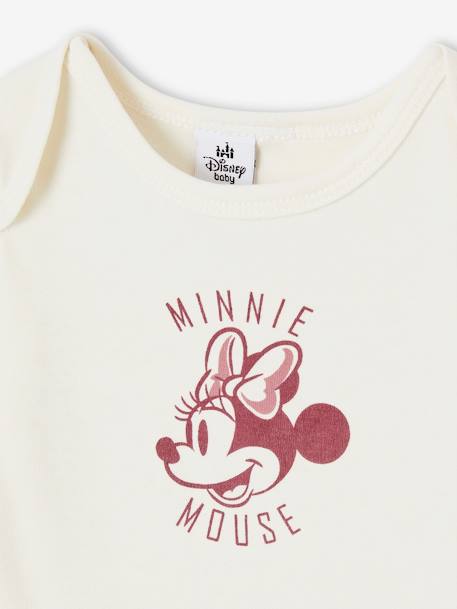 Lote de 2 bodies Disney® Minnie, para bebé rosa 