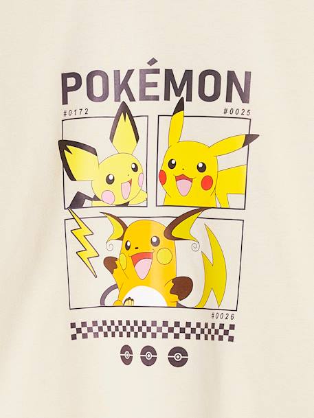 Camisola Pikachu Evolution Pokemon®, para criança bege-areia 