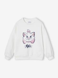 Menina 2-14 anos-Camisolas, casacos de malha, sweats-Sweat com lantejoulas, Marie dos Aristogatos da Disney®, para criança