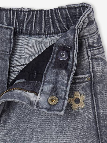 Jeans largos, para menina ganga brut+ganga cinzenta 