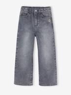 Jeans largos, para menina ganga brut+ganga cinzenta 