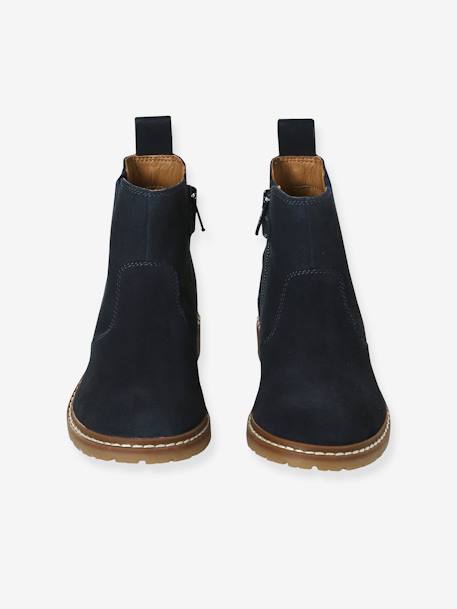 Botas Chelsea, para menino marinho 